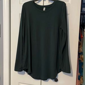 Dark green long sleeve